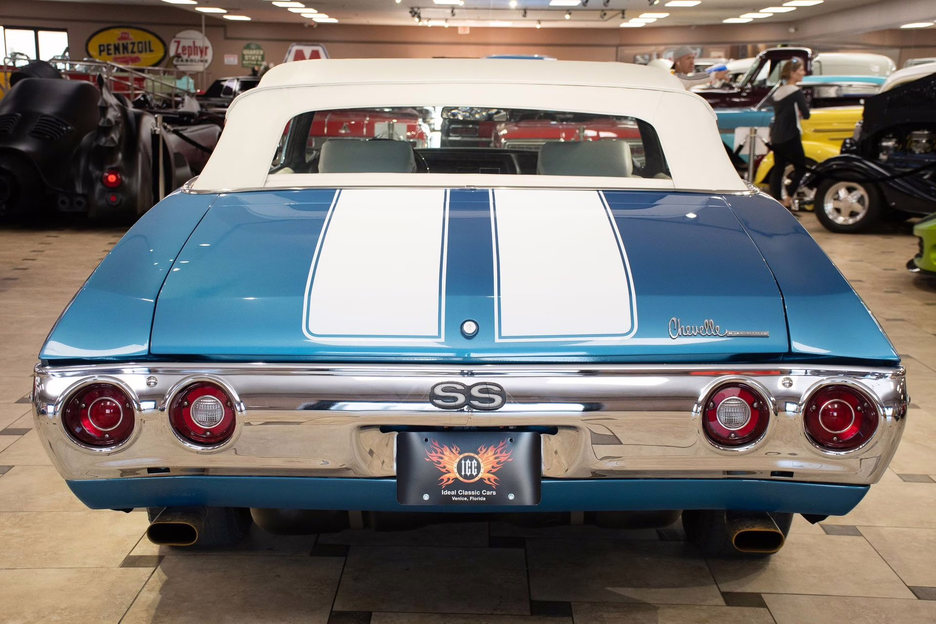 1972 Ascot Blue Chevrolet Chevelle