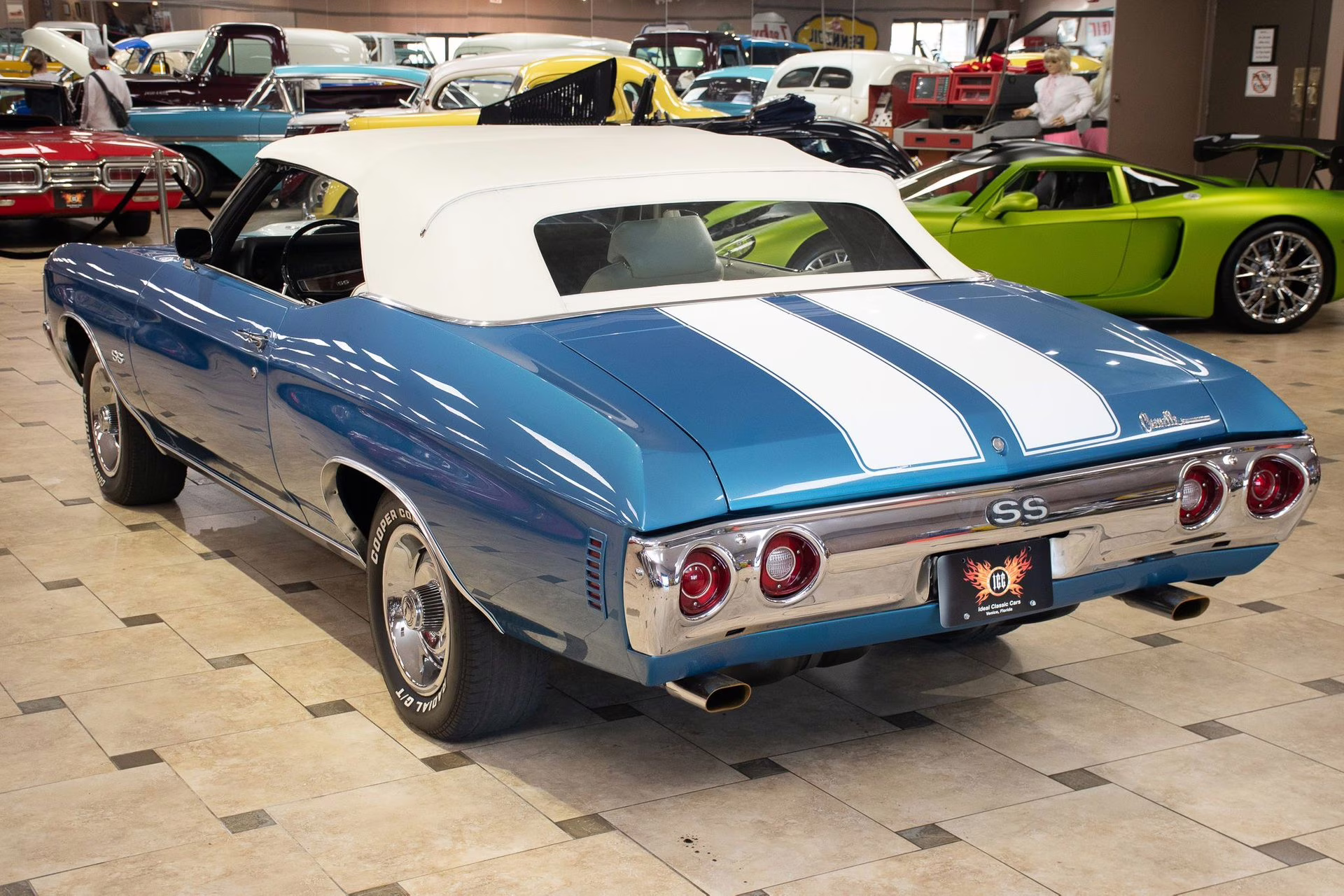 1972 Ascot Blue Chevrolet Chevelle