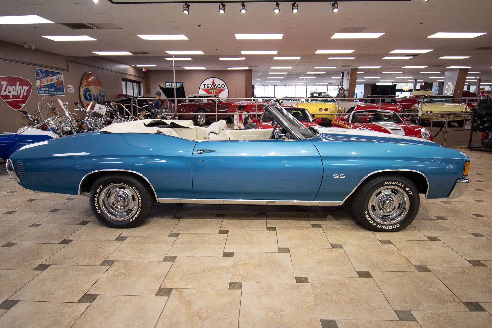 1972 Ascot Blue Chevrolet Chevelle