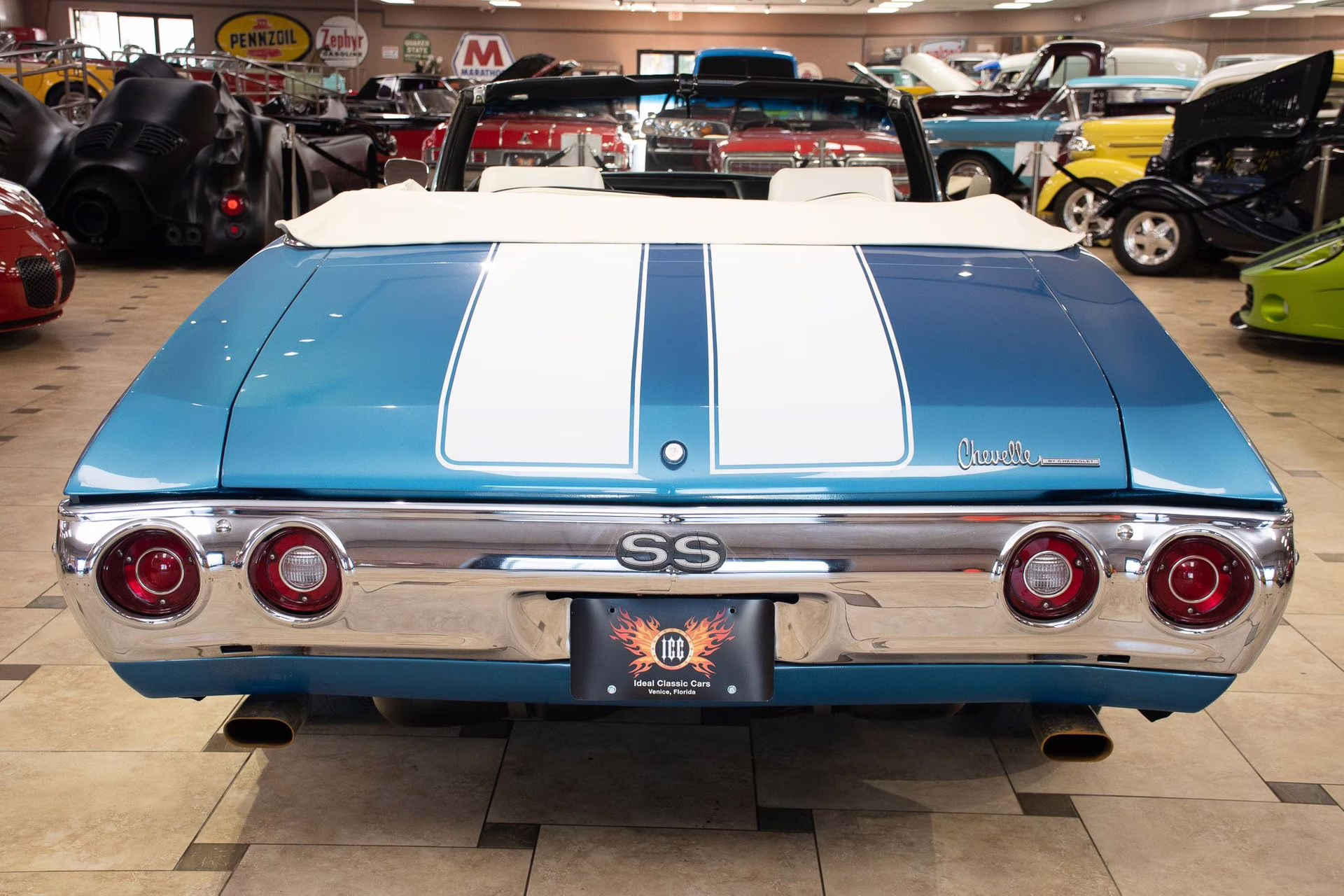 1972 Ascot Blue Chevrolet Chevelle