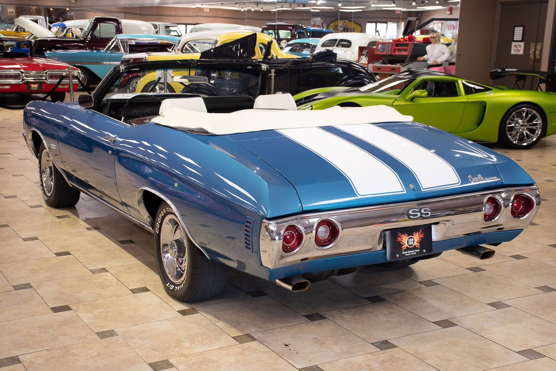 1972 Ascot Blue Chevrolet Chevelle