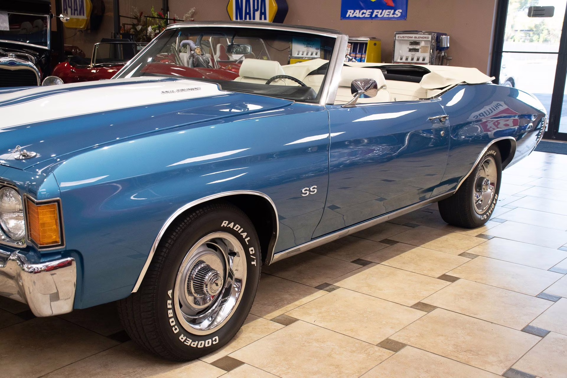 1972 Ascot Blue Chevrolet Chevelle