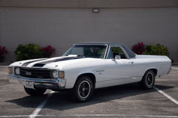 1972 Antique White Chevrolet El Camino