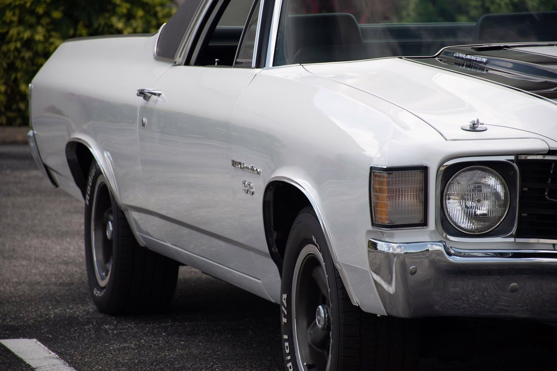 1972 Antique White Chevrolet El Camino