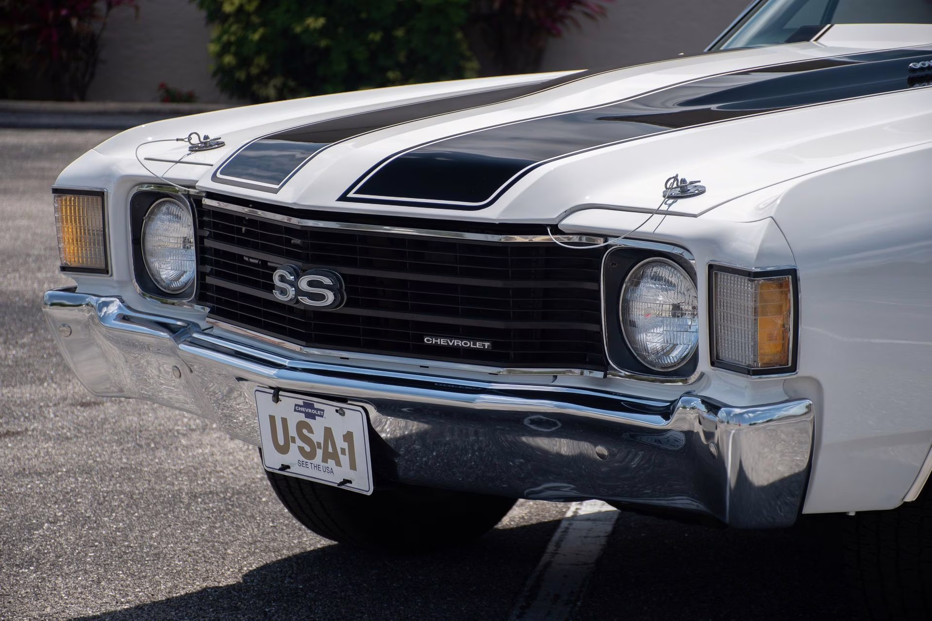 1972 Antique White Chevrolet El Camino