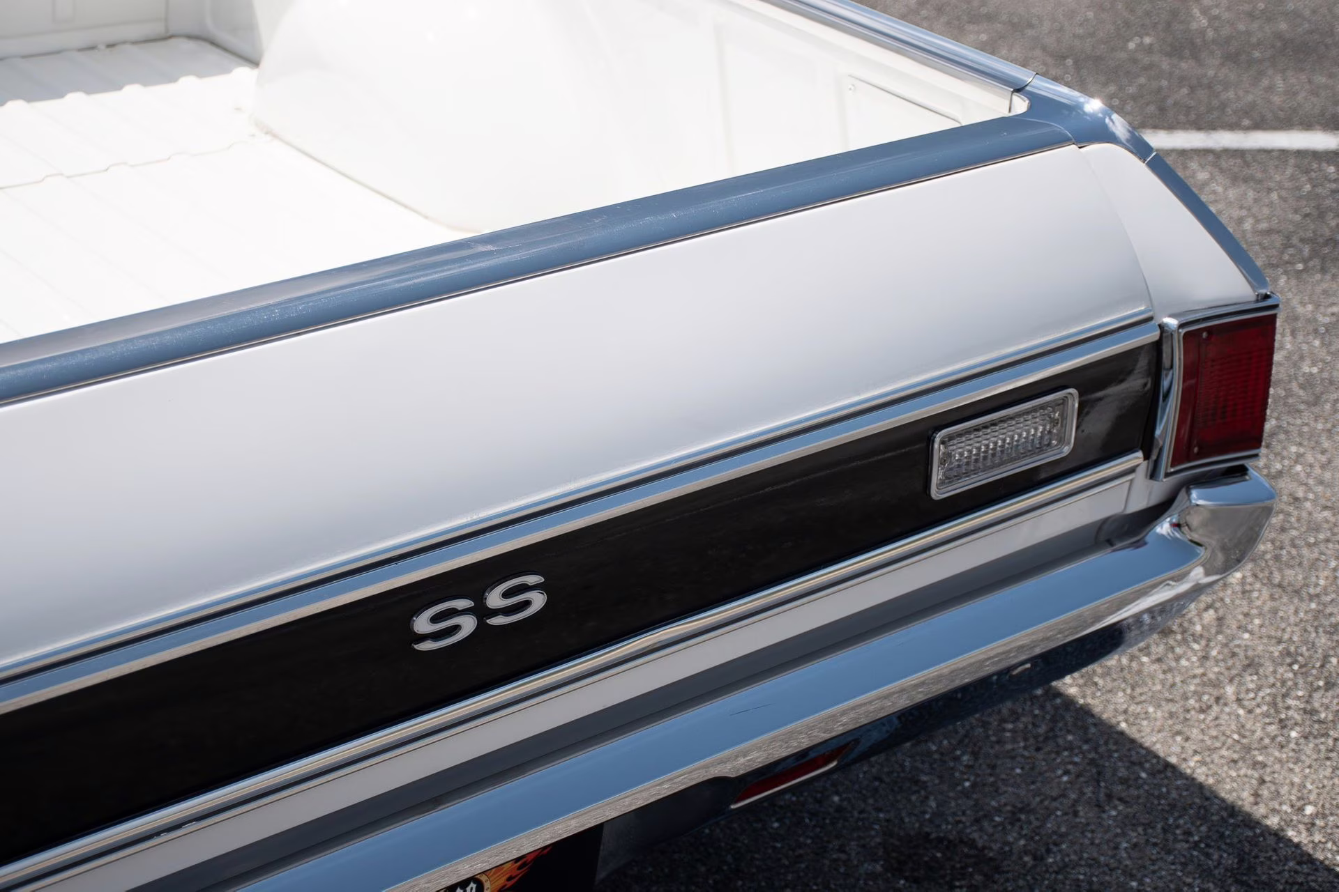 1972 Antique White Chevrolet El Camino