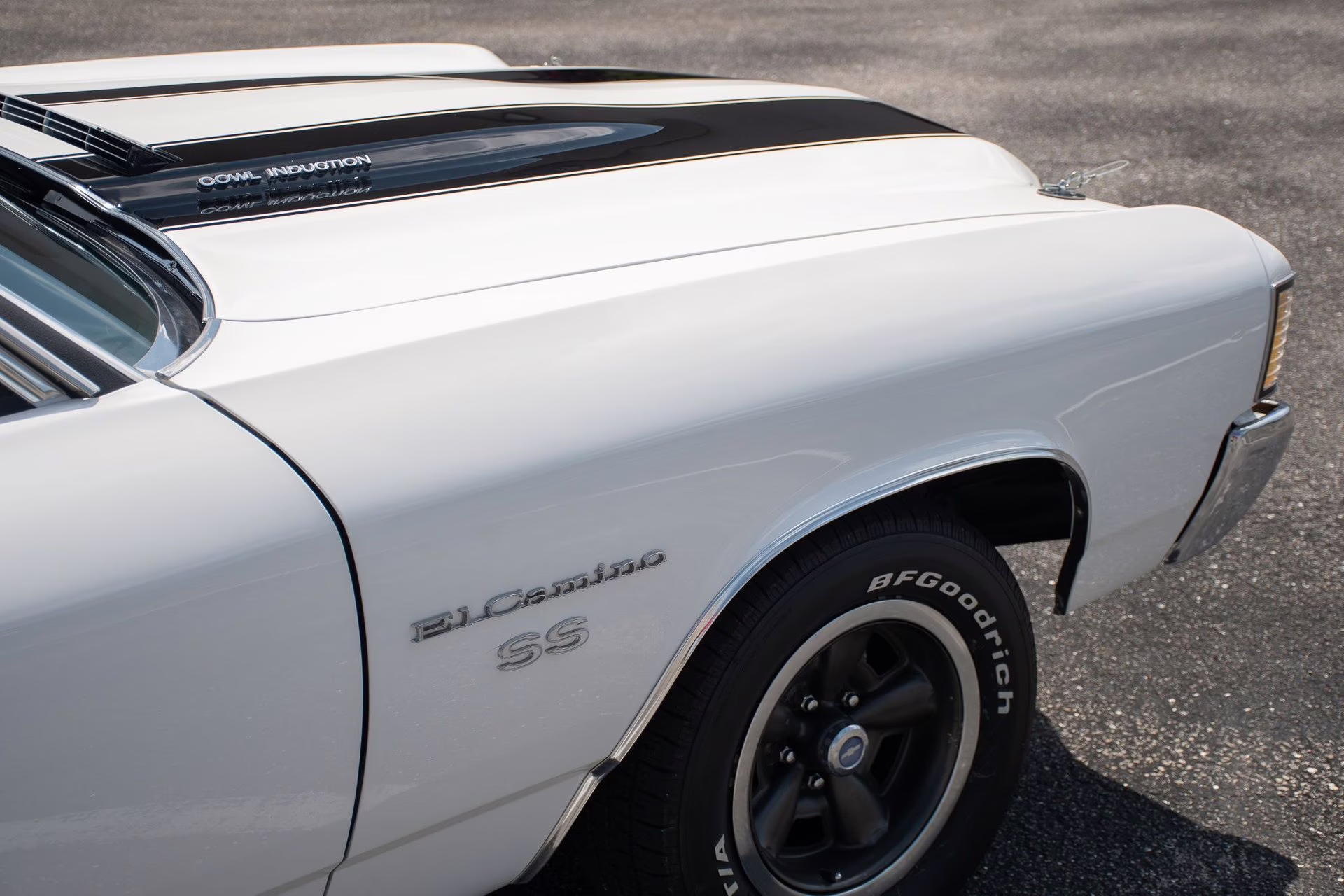 1972 Antique White Chevrolet El Camino