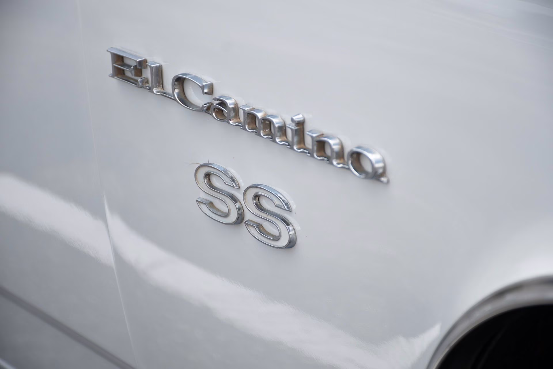 1972 Antique White Chevrolet El Camino