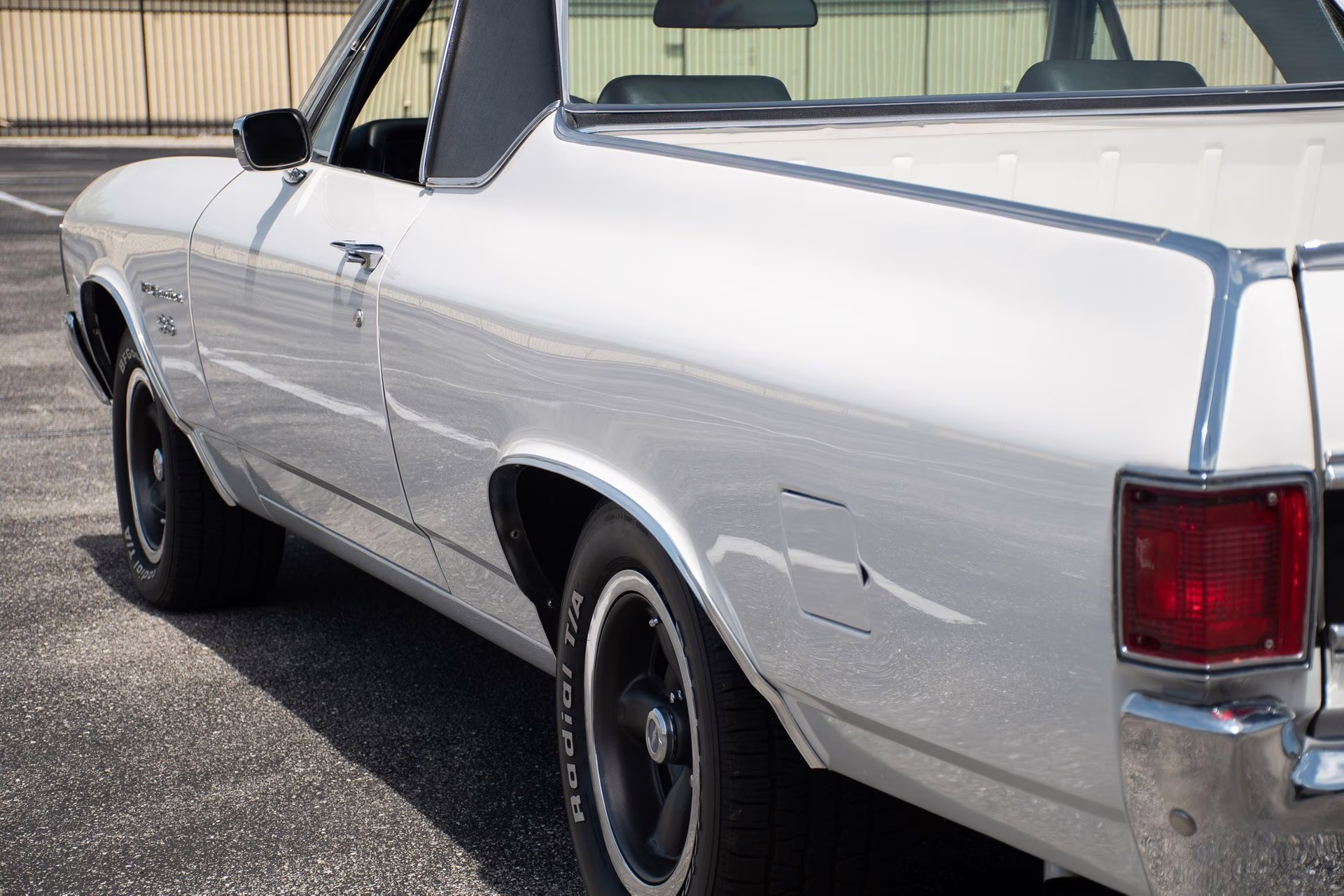 1972 Antique White Chevrolet El Camino