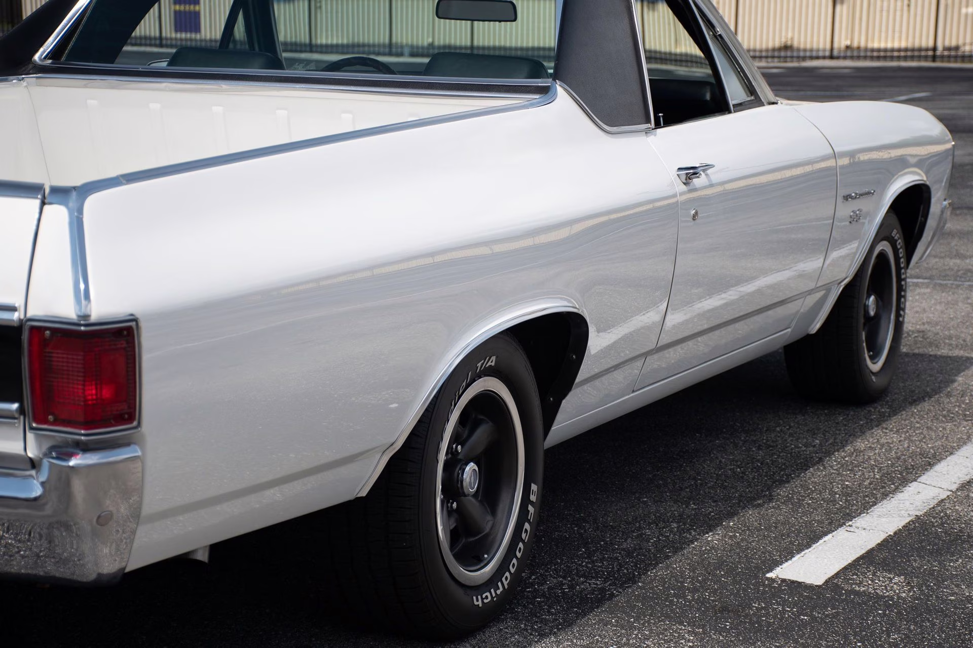 1972 Antique White Chevrolet El Camino