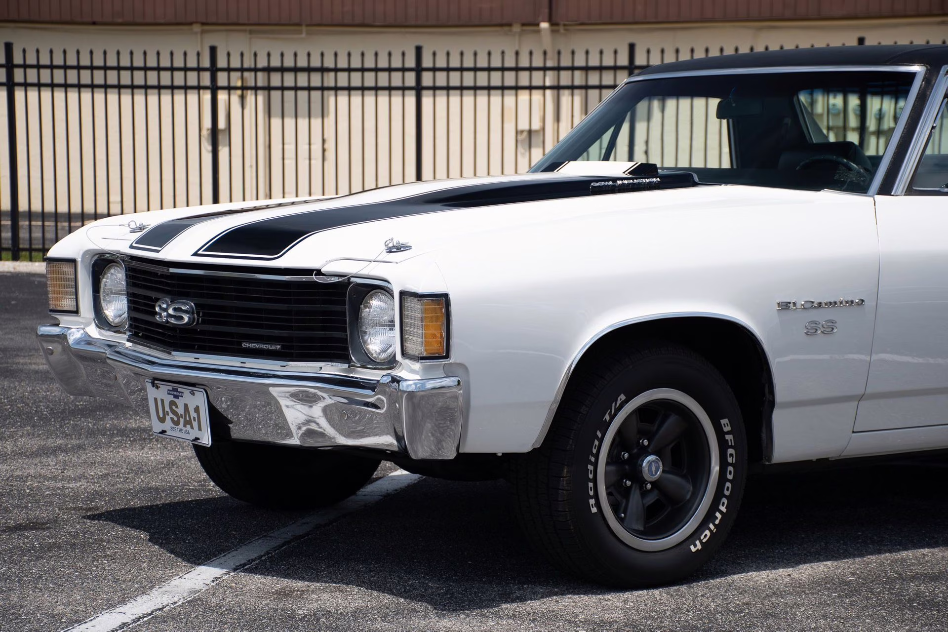 1972 Antique White Chevrolet El Camino