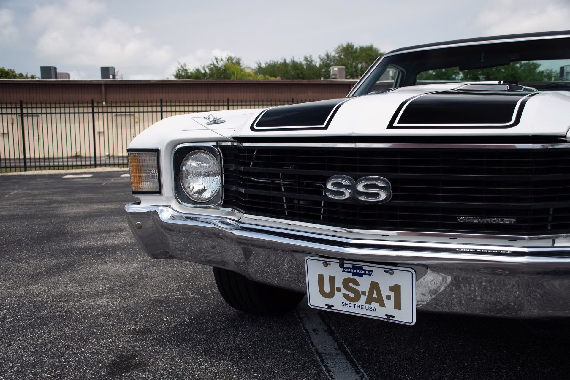 1972 Antique White Chevrolet El Camino