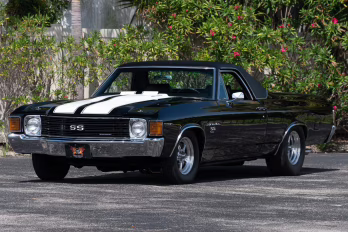 1972 Black Chevrolet El Camino