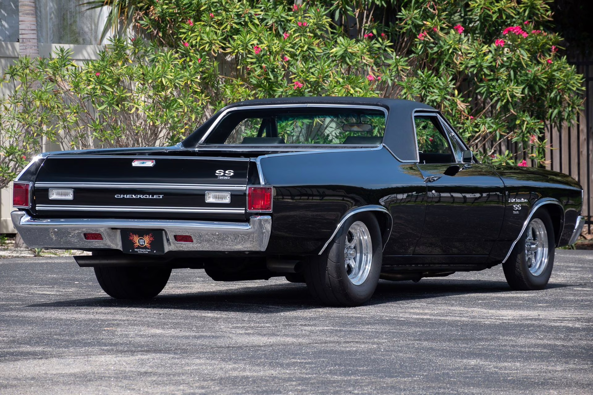 1972 Black Chevrolet El Camino