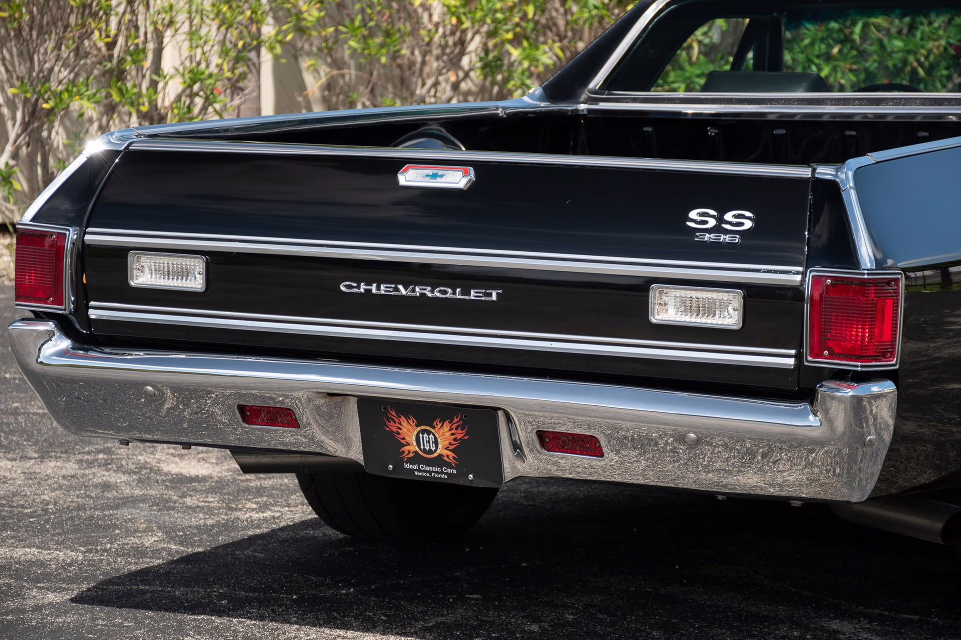 1972 Black Chevrolet El Camino