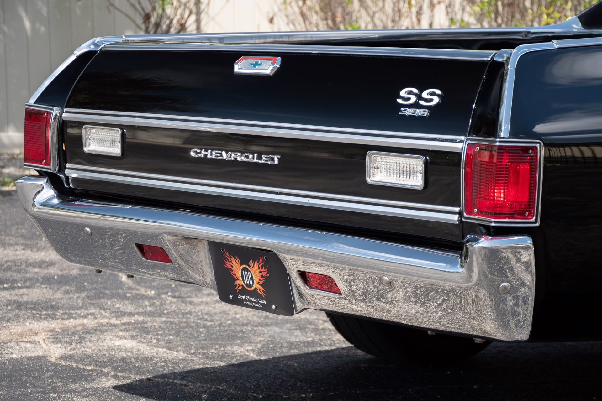 1972 Black Chevrolet El Camino