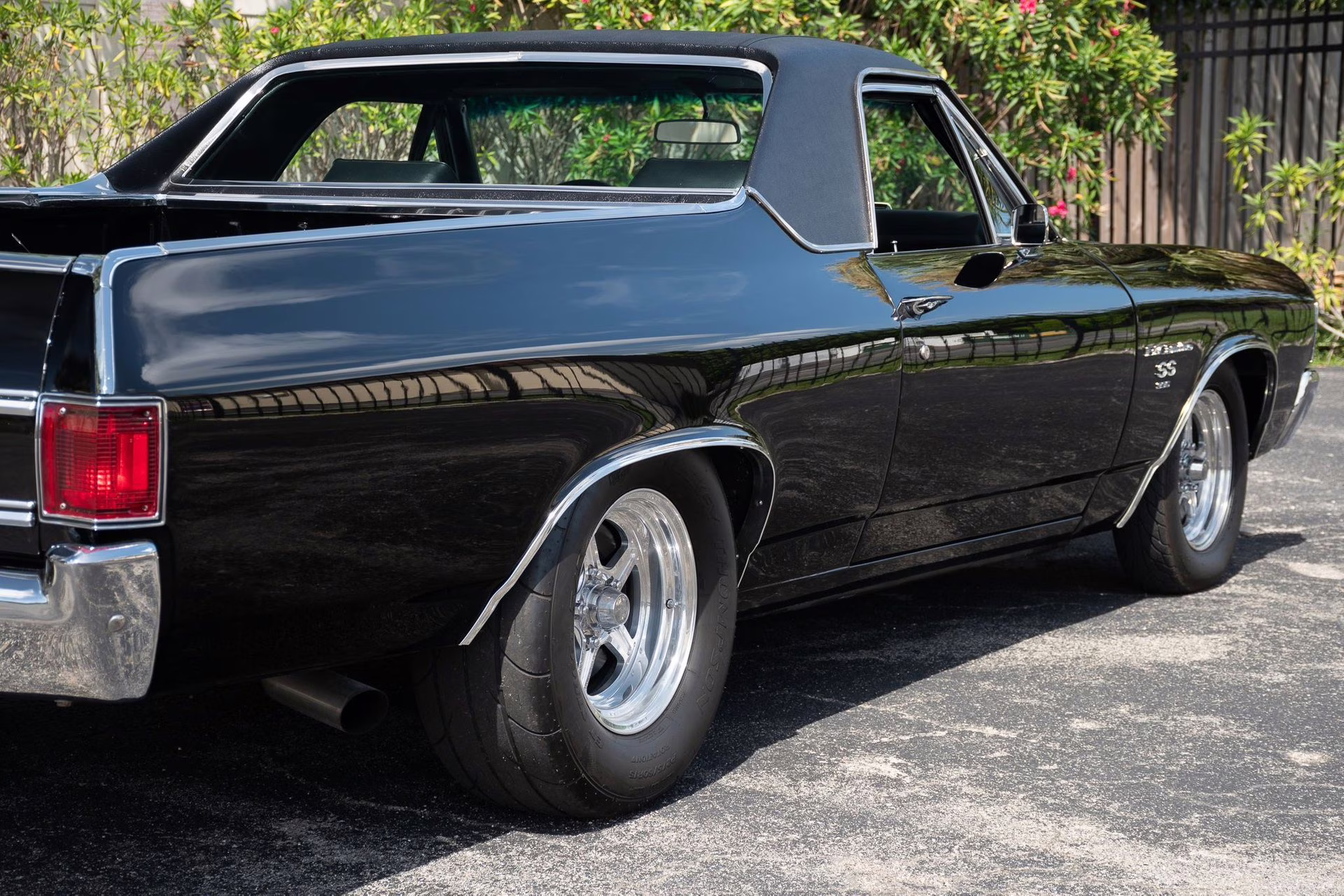 1972 Black Chevrolet El Camino