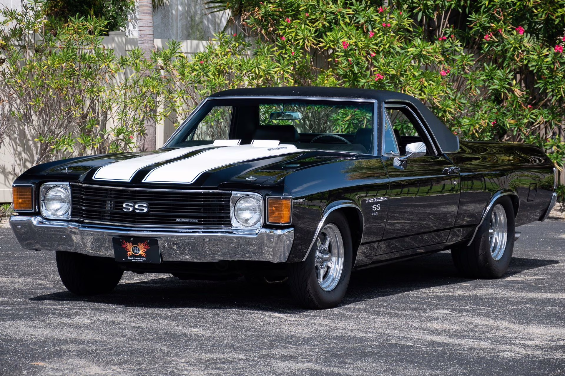 1972 Black Chevrolet El Camino