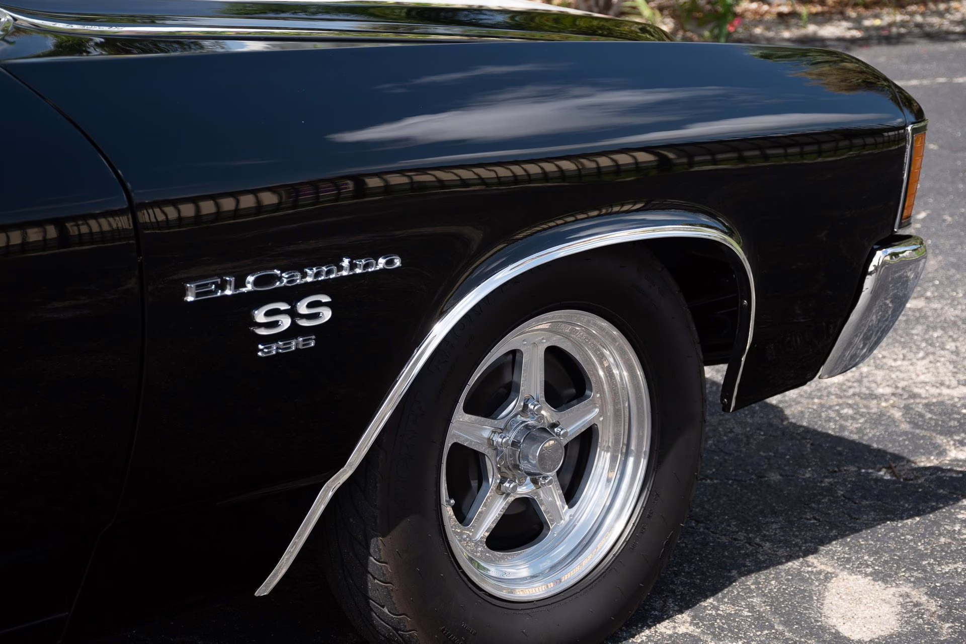 1972 Black Chevrolet El Camino