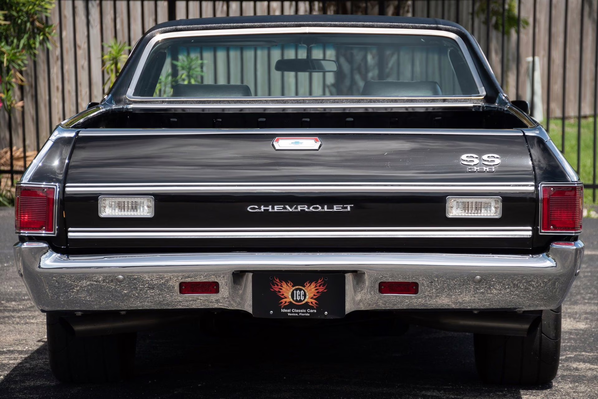 1972 Black Chevrolet El Camino