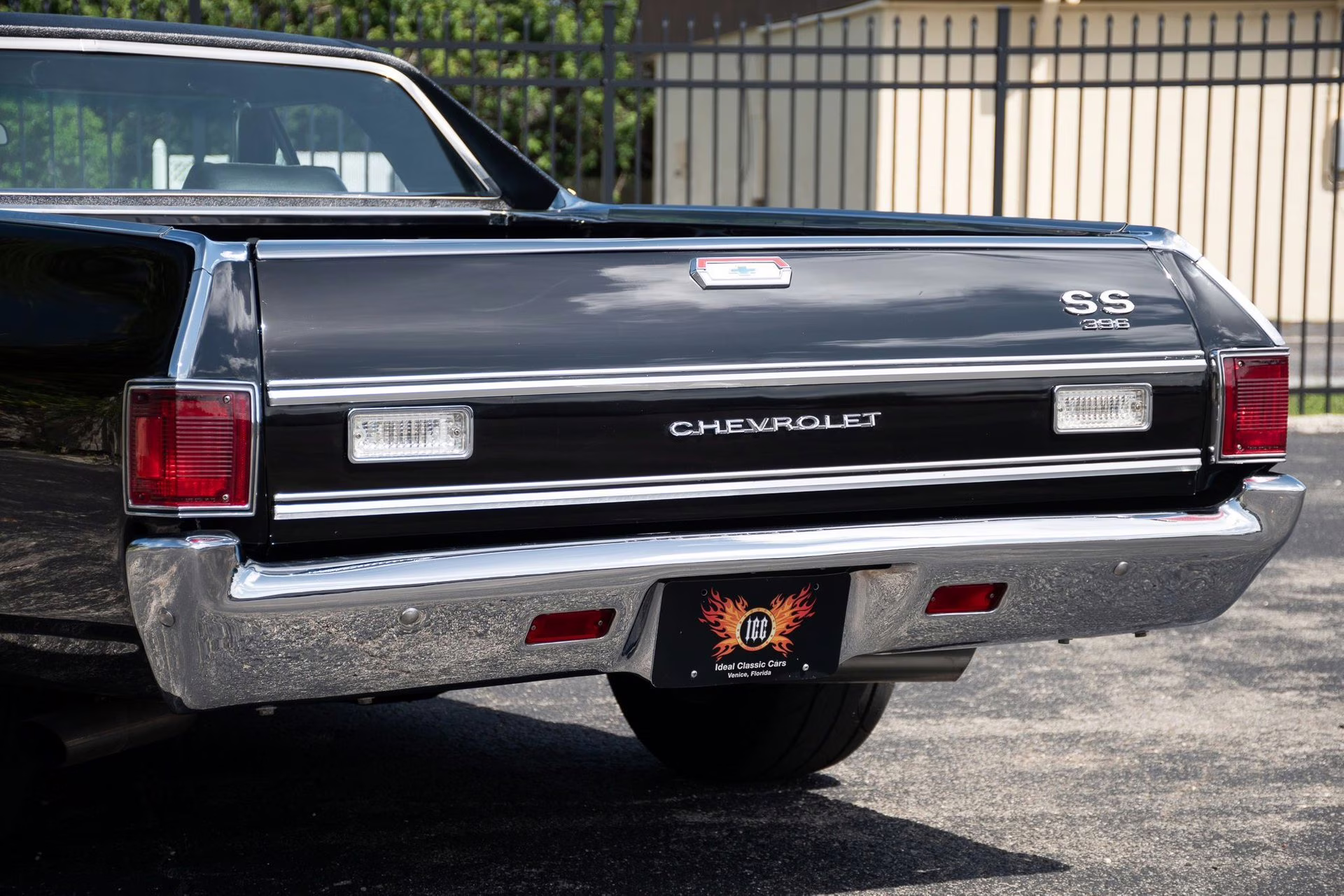 1972 Black Chevrolet El Camino