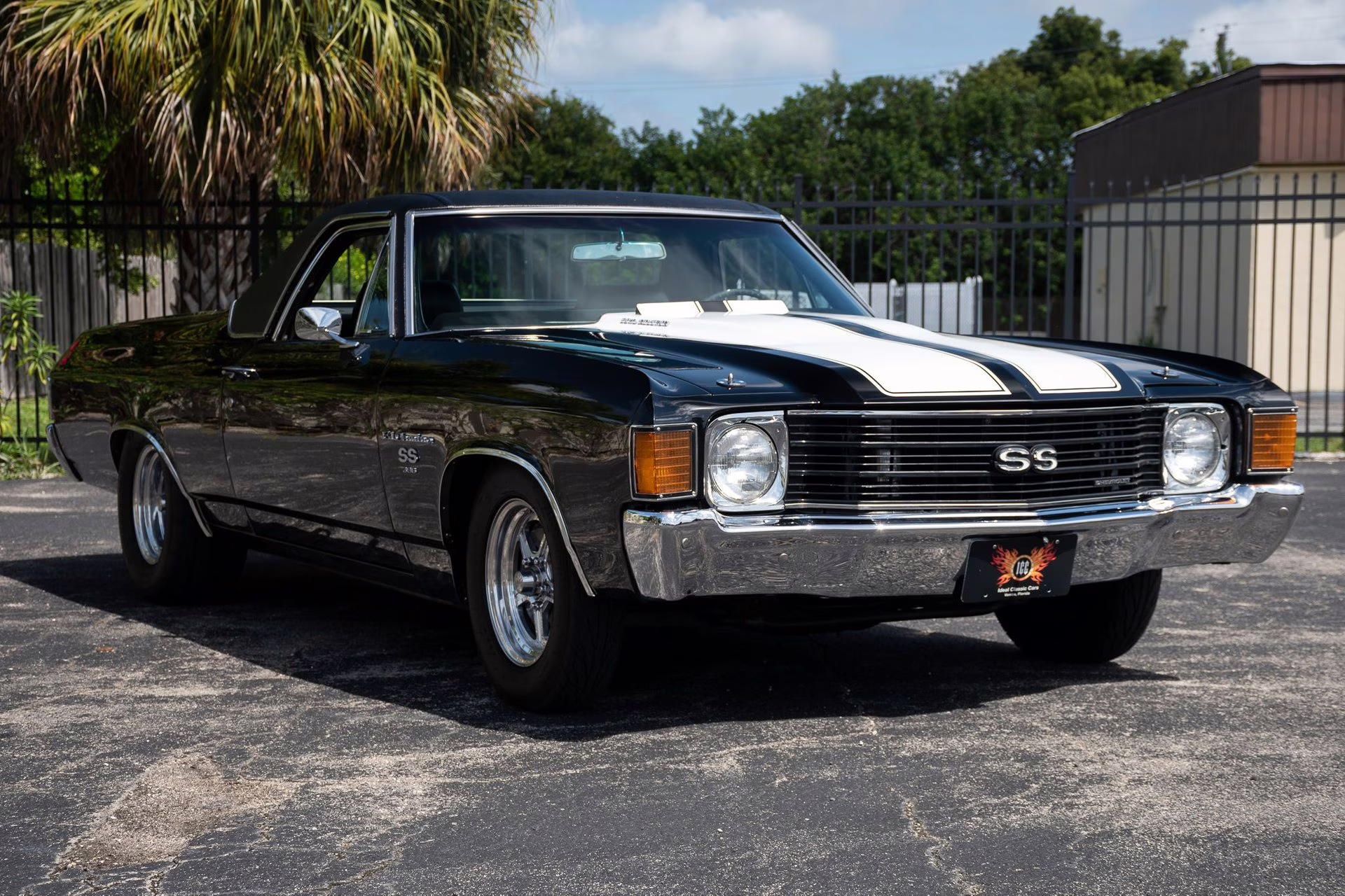 1972 Black Chevrolet El Camino