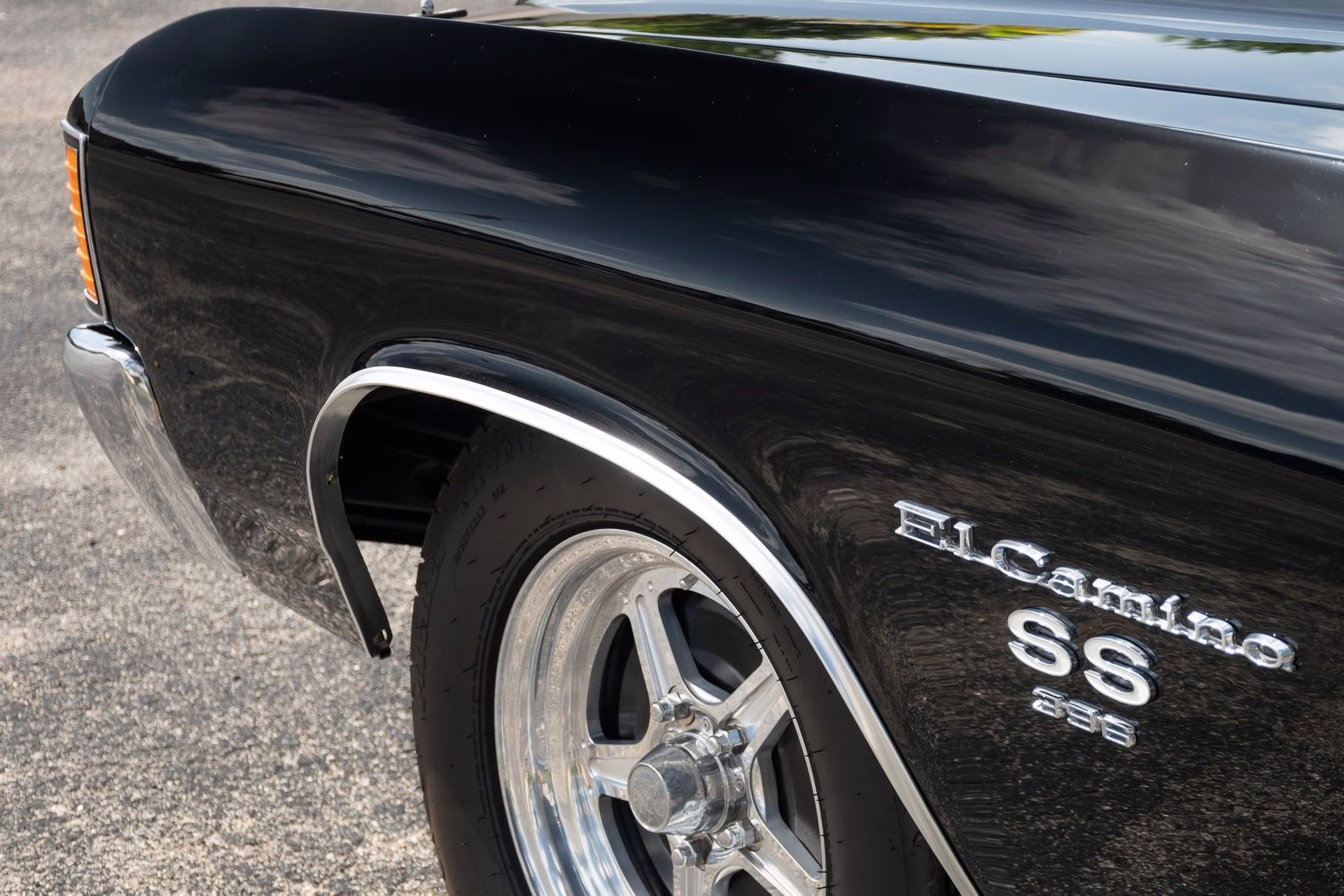 1972 Black Chevrolet El Camino