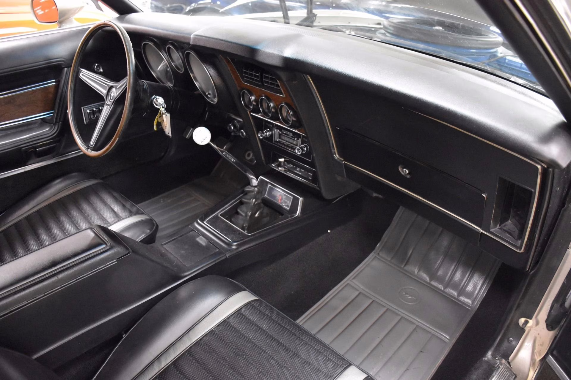 1971 Grey Ford Mustang