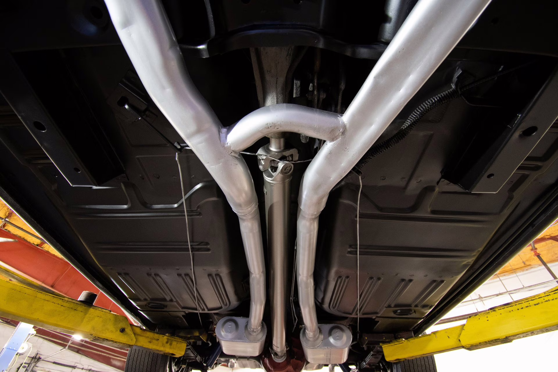 1971 White Ford Mustang