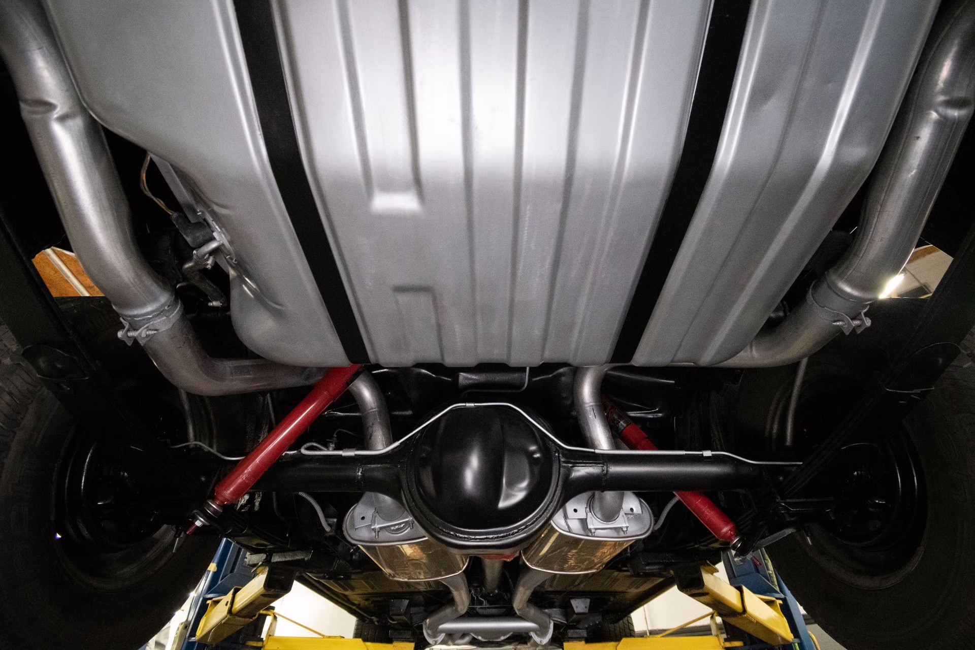 1971 White Ford Mustang