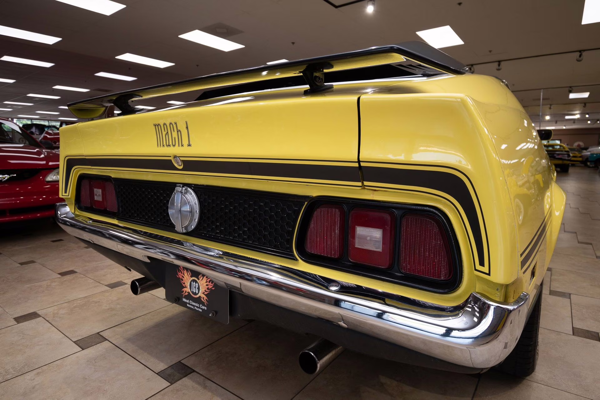1971 Grabber Yellow Ford Mustang