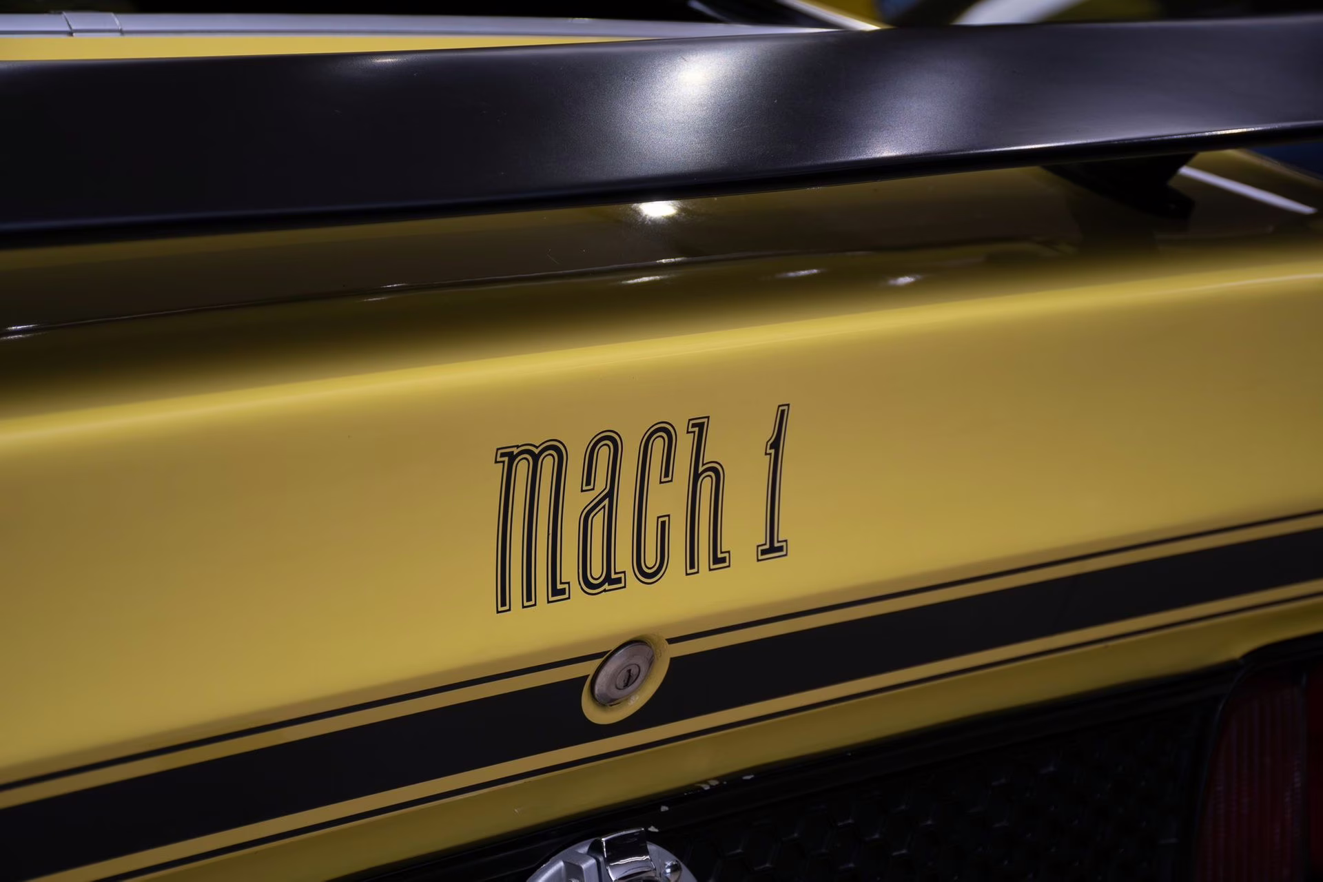 1971 Grabber Yellow Ford Mustang