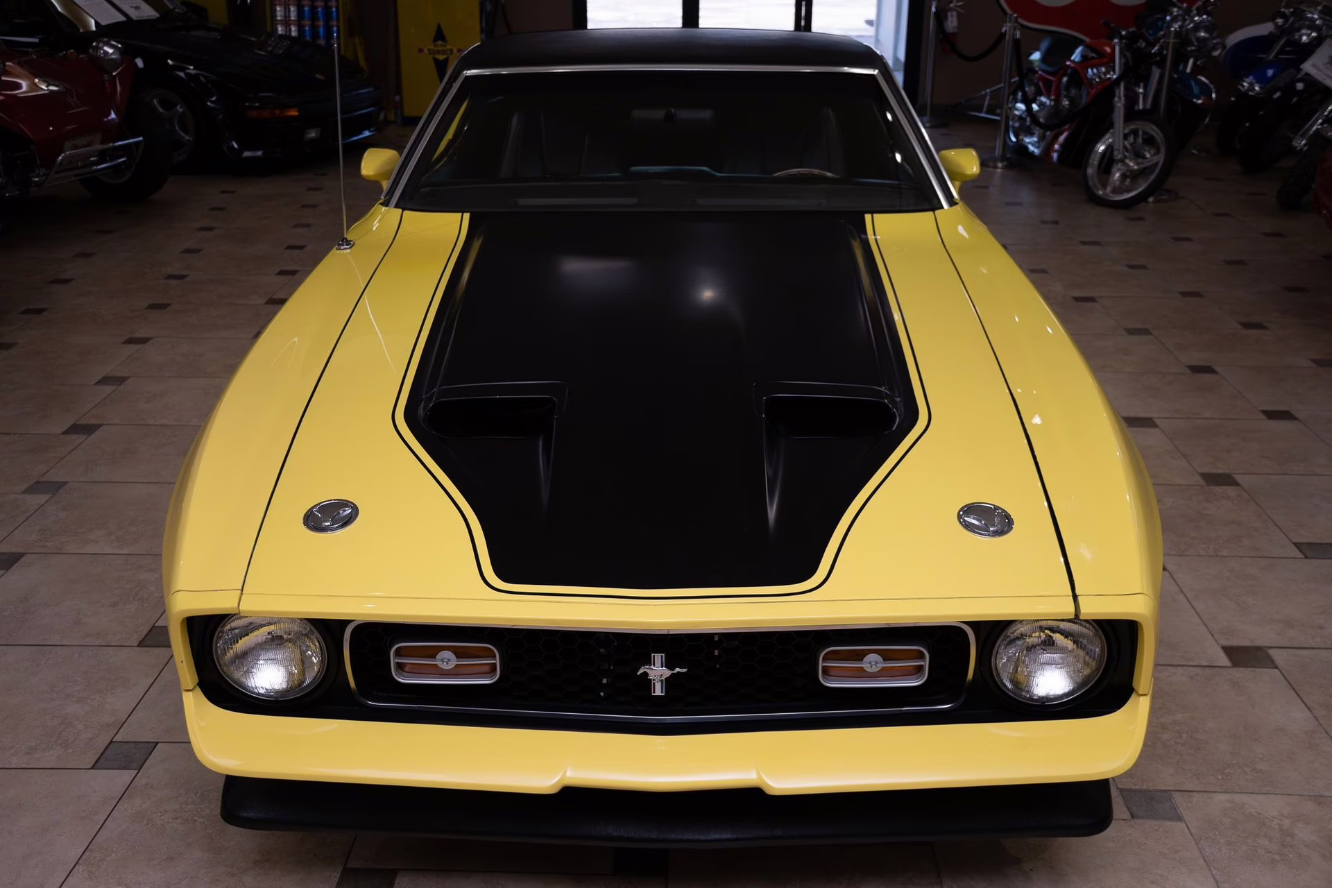 1971 Grabber Yellow Ford Mustang