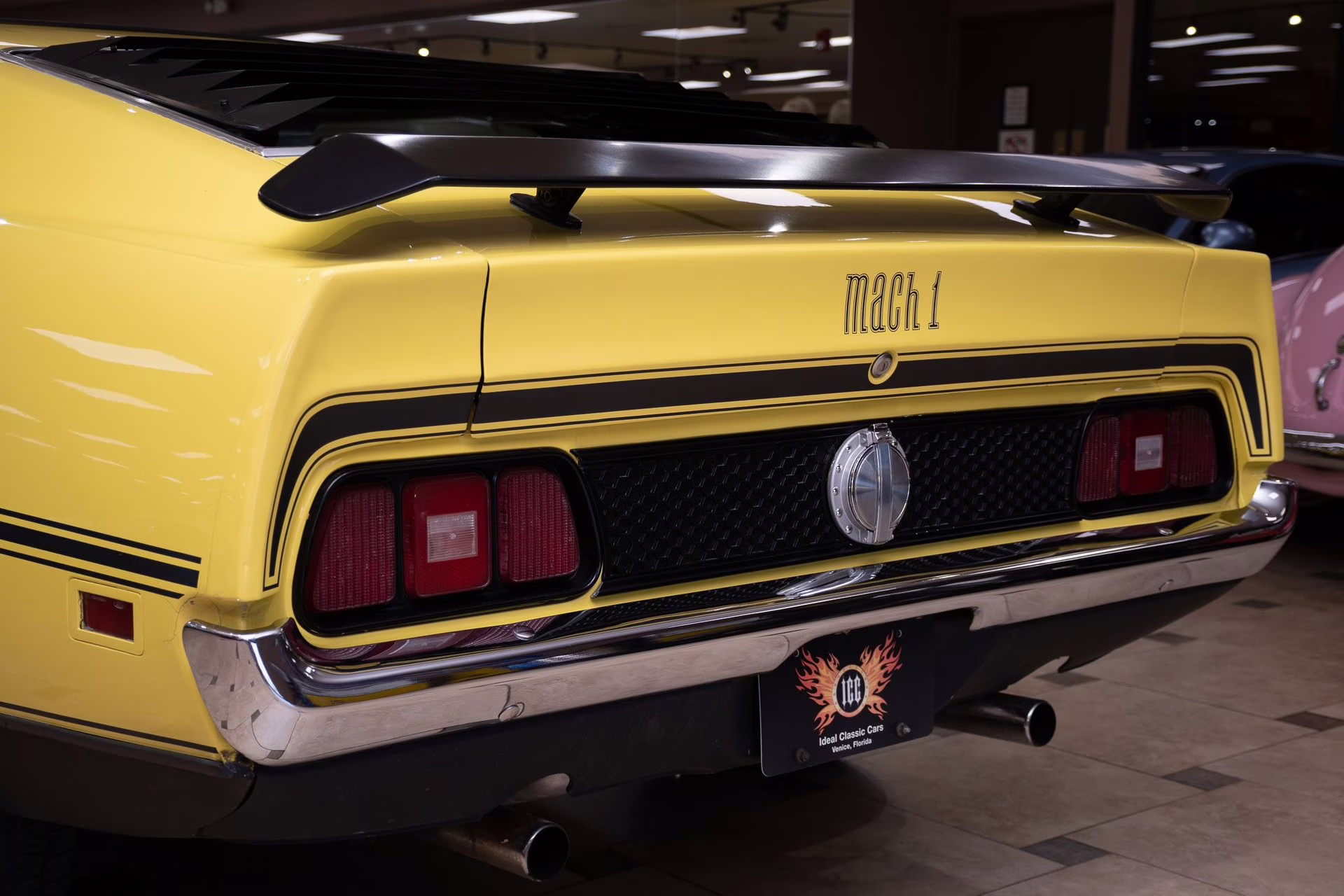 1971 Grabber Yellow Ford Mustang