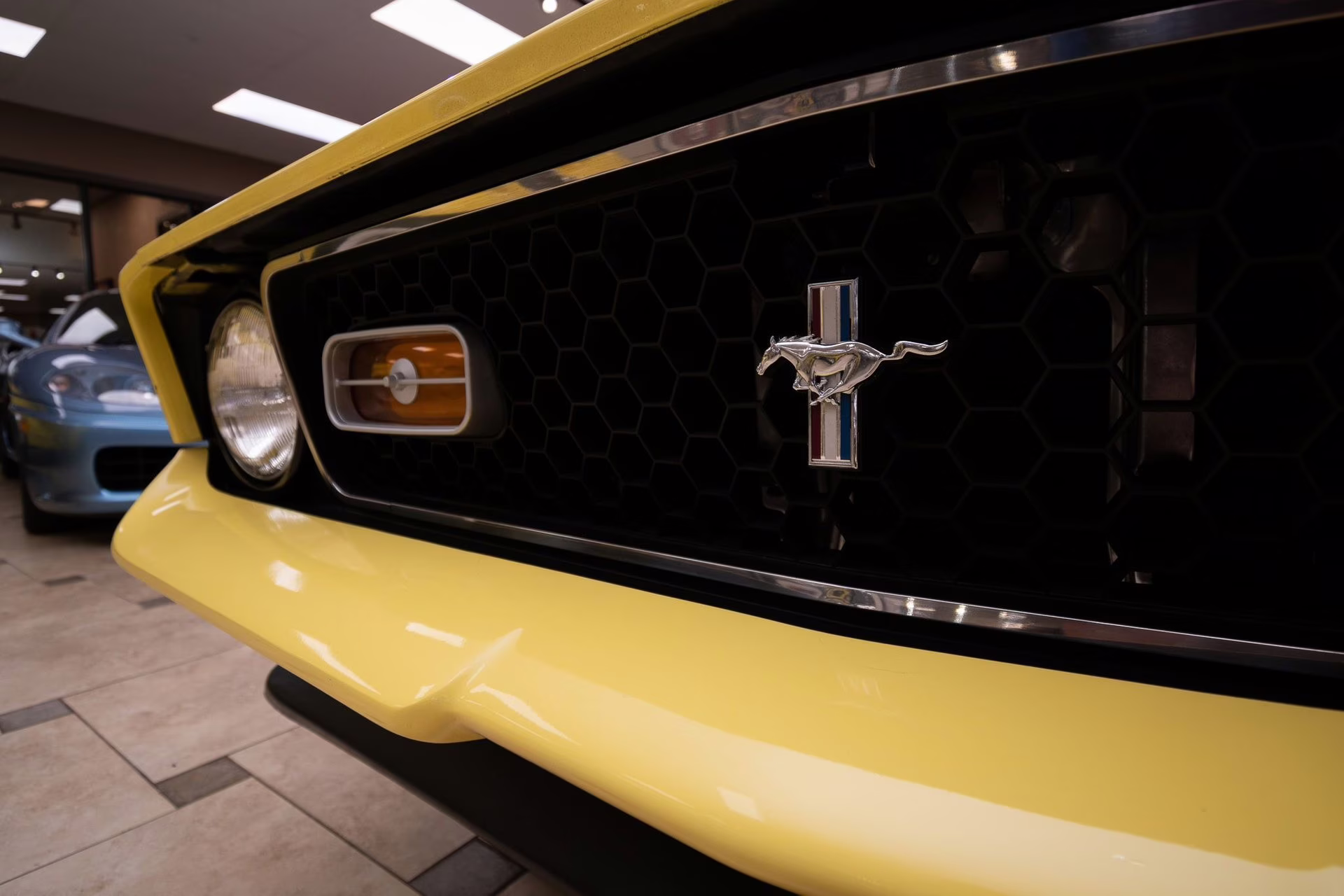 1971 Grabber Yellow Ford Mustang