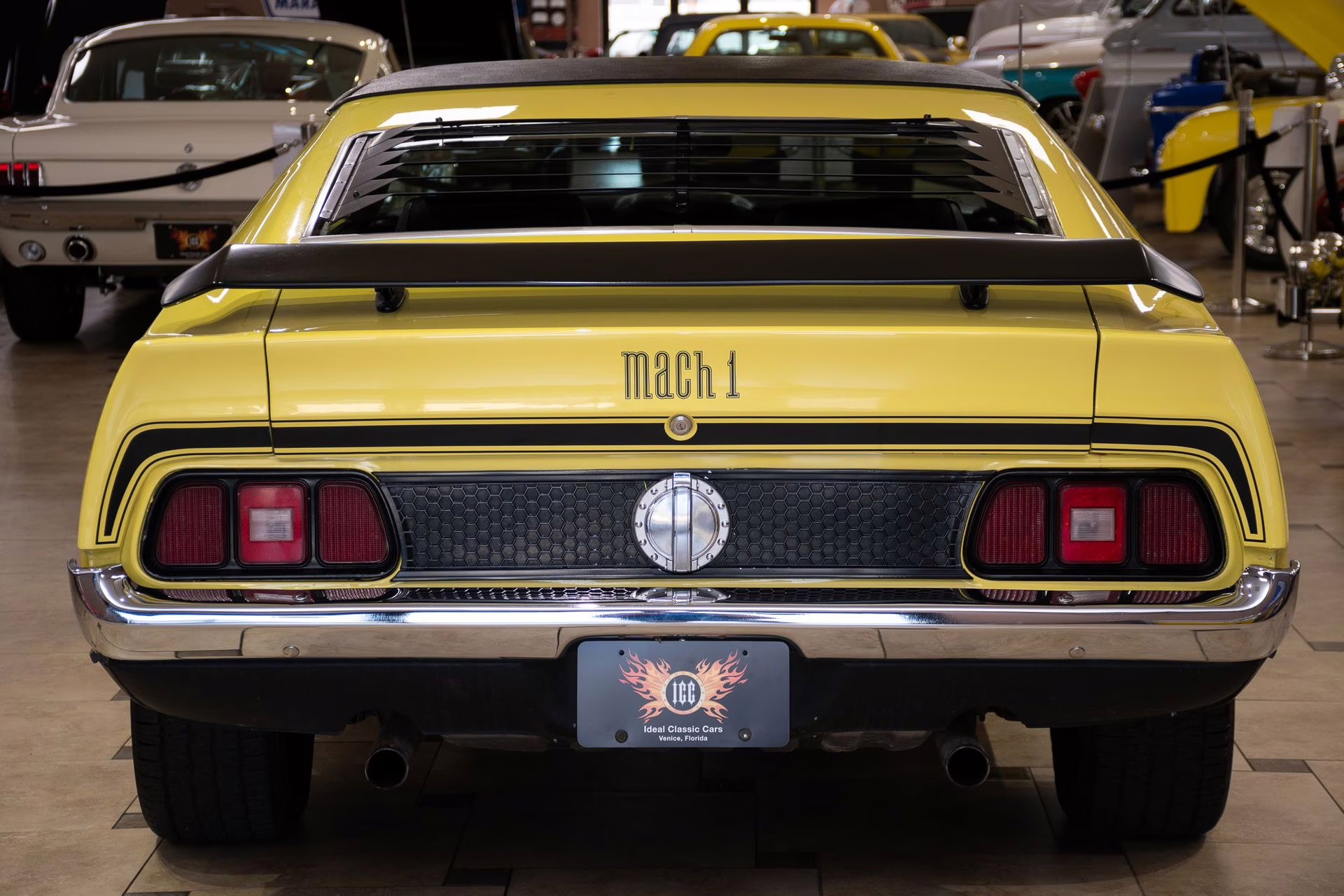 1971 Grabber Yellow Ford Mustang