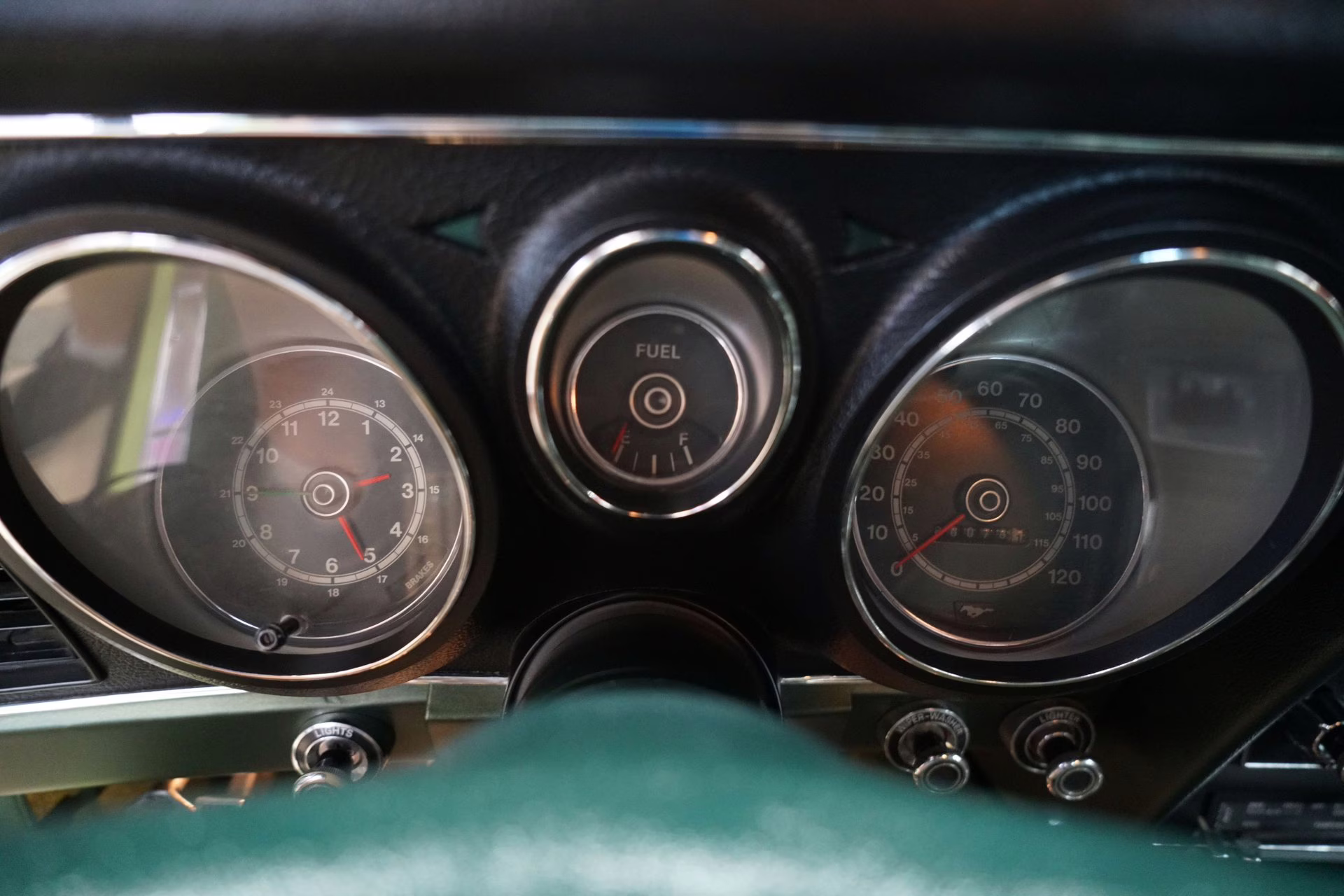 1971 Grabber Lime Ford Mustang