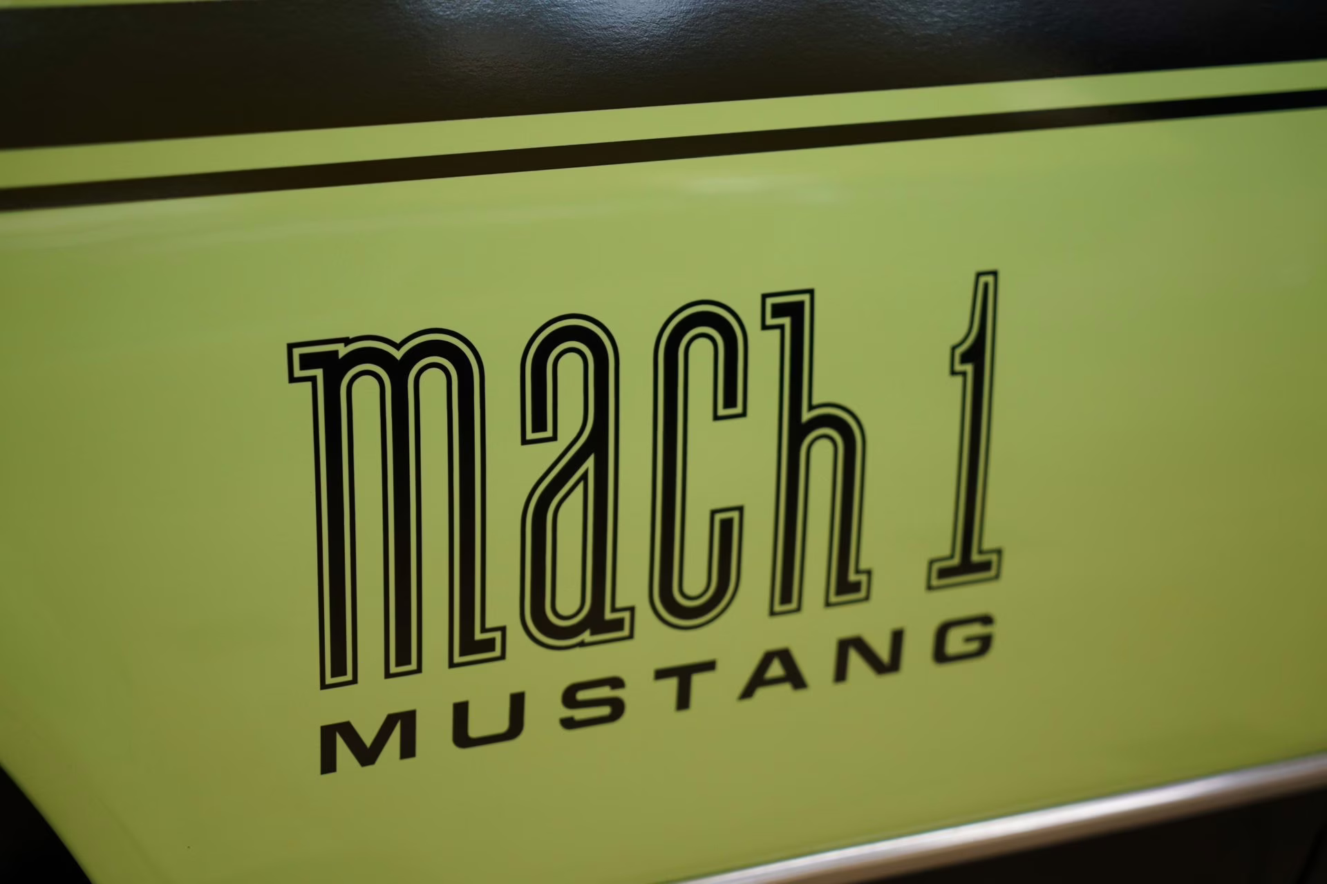 1971 Grabber Lime Ford Mustang