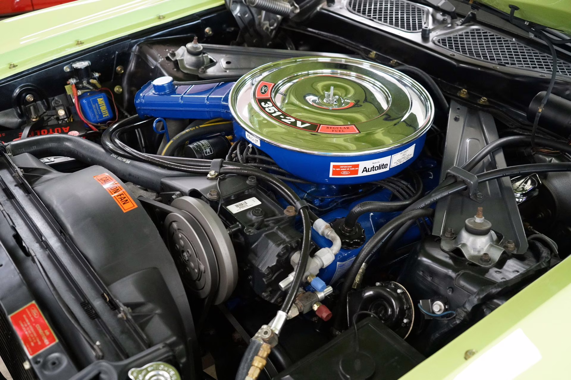 1971 Grabber Lime Ford Mustang