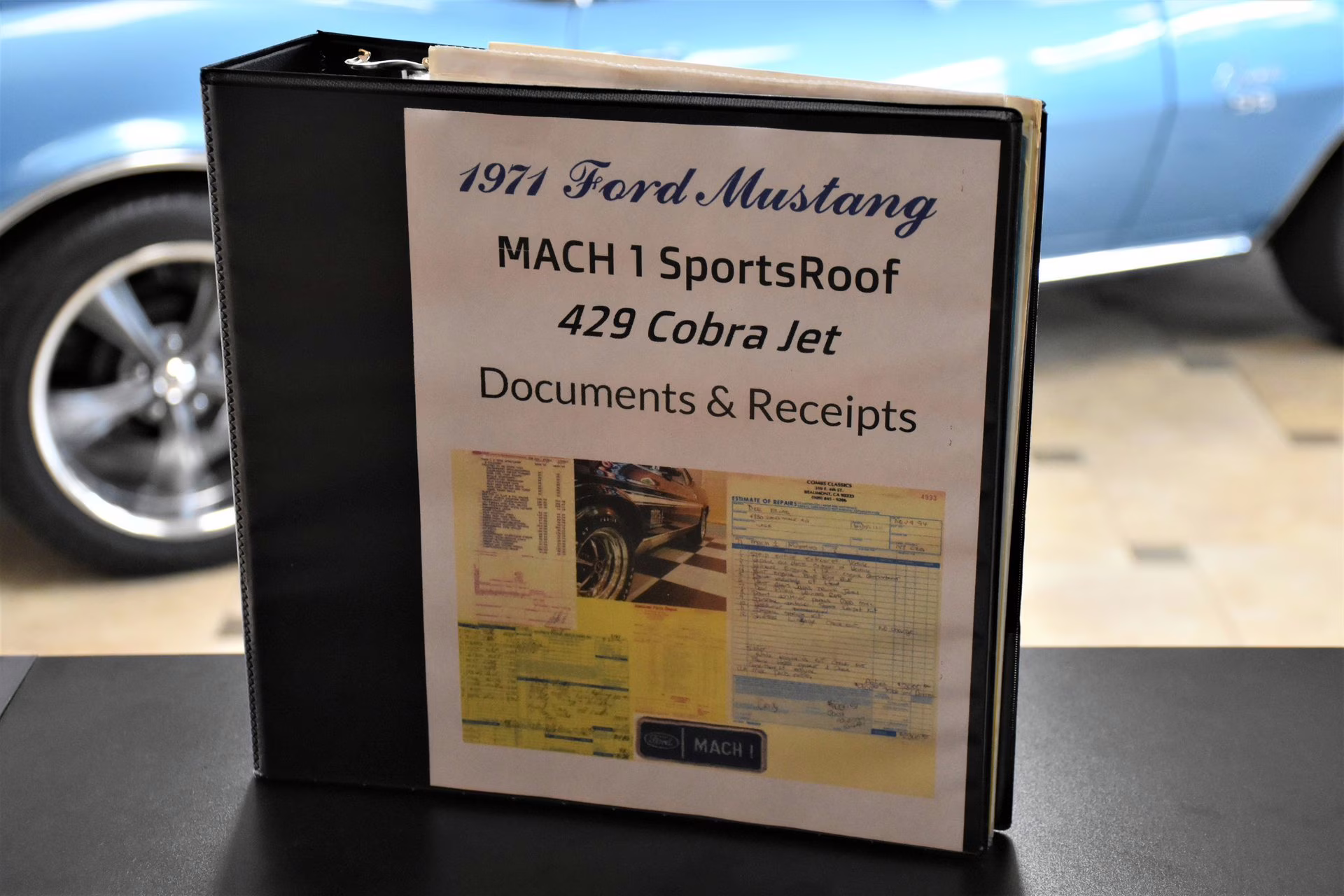 1971 Raven Black Ford Mustang