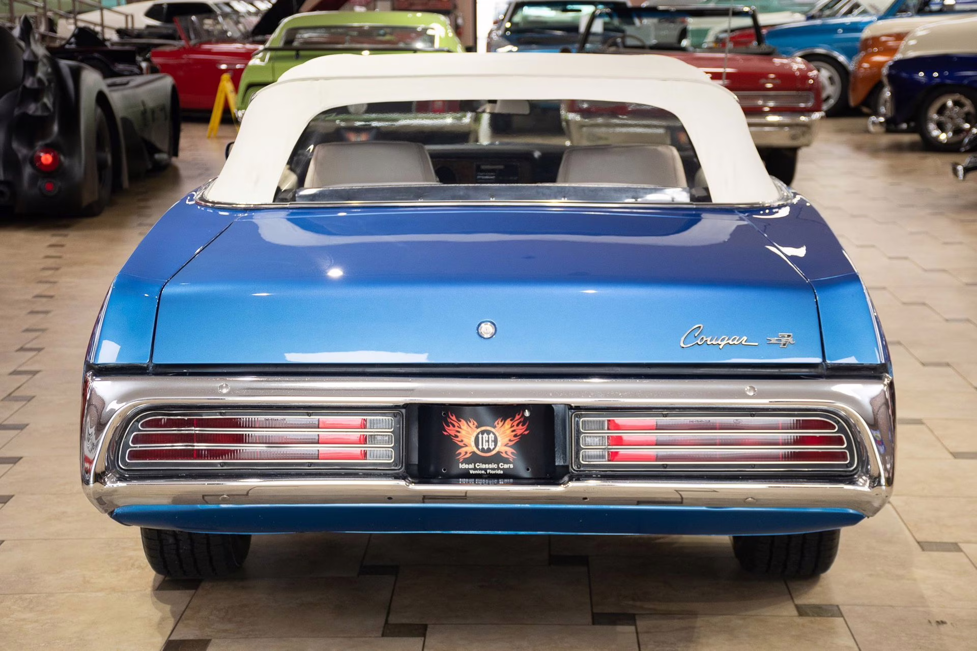 1971 Bright Blue Poly Mercury Cougar