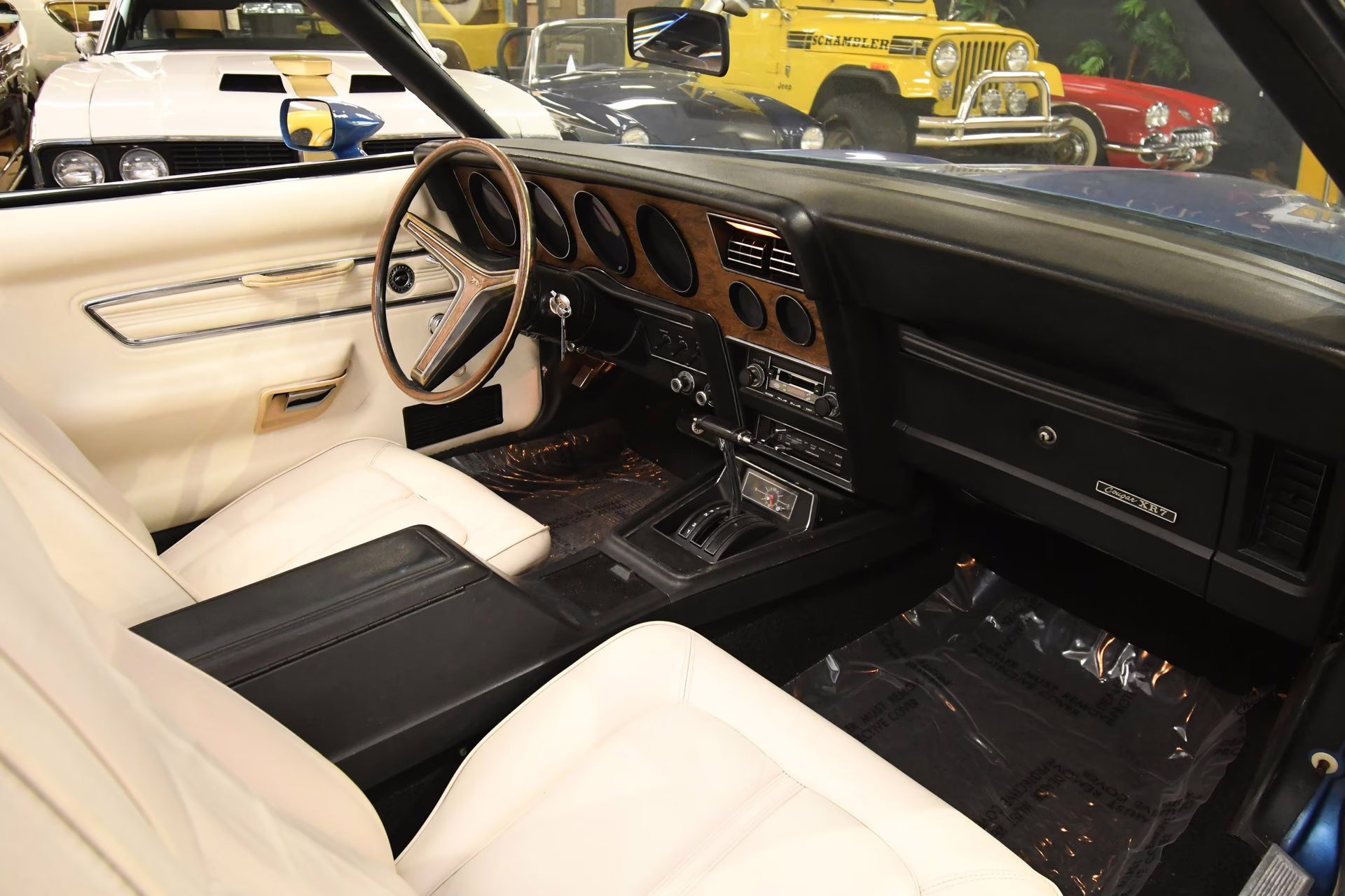 1971 Bright Blue Poly Mercury Cougar