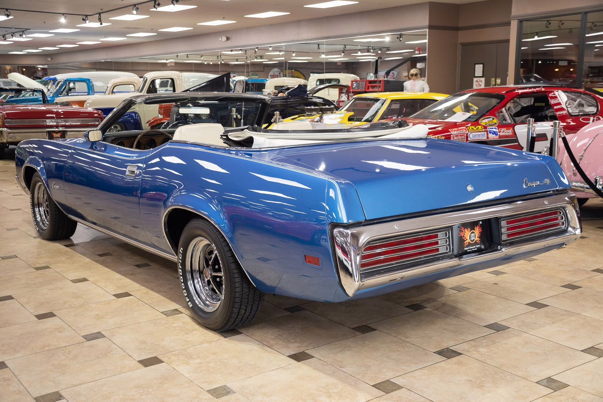 1971 Bright Blue Poly Mercury Cougar