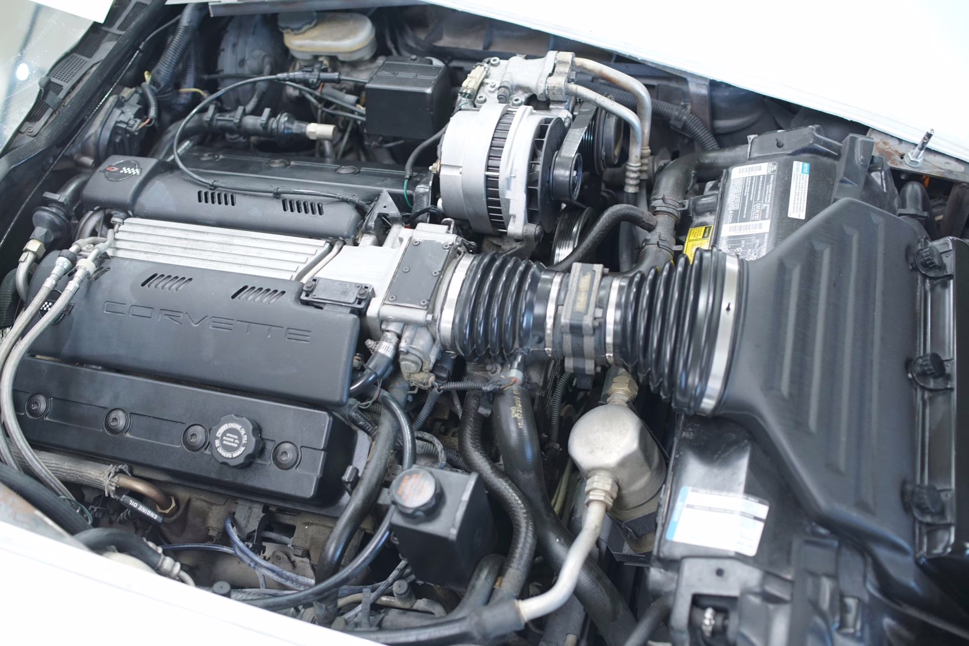 1994 White Chevrolet Corvette