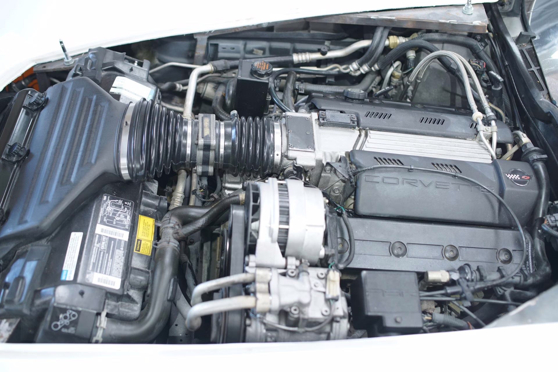 1994 White Chevrolet Corvette