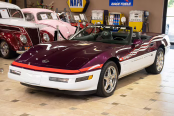 1995 Purple/White/Red Chevrolet Corvette
