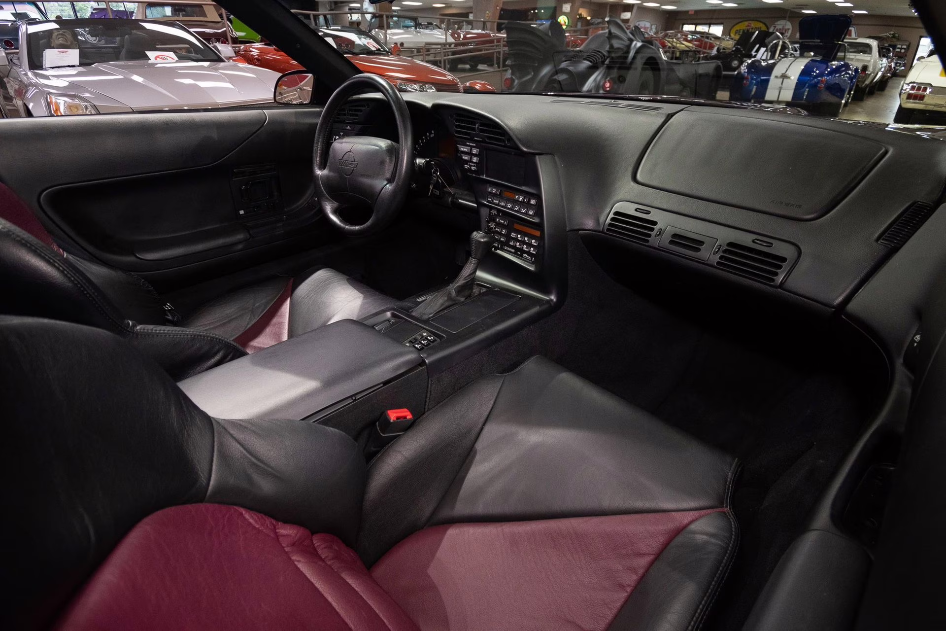 1995 Purple/White/Red Chevrolet Corvette