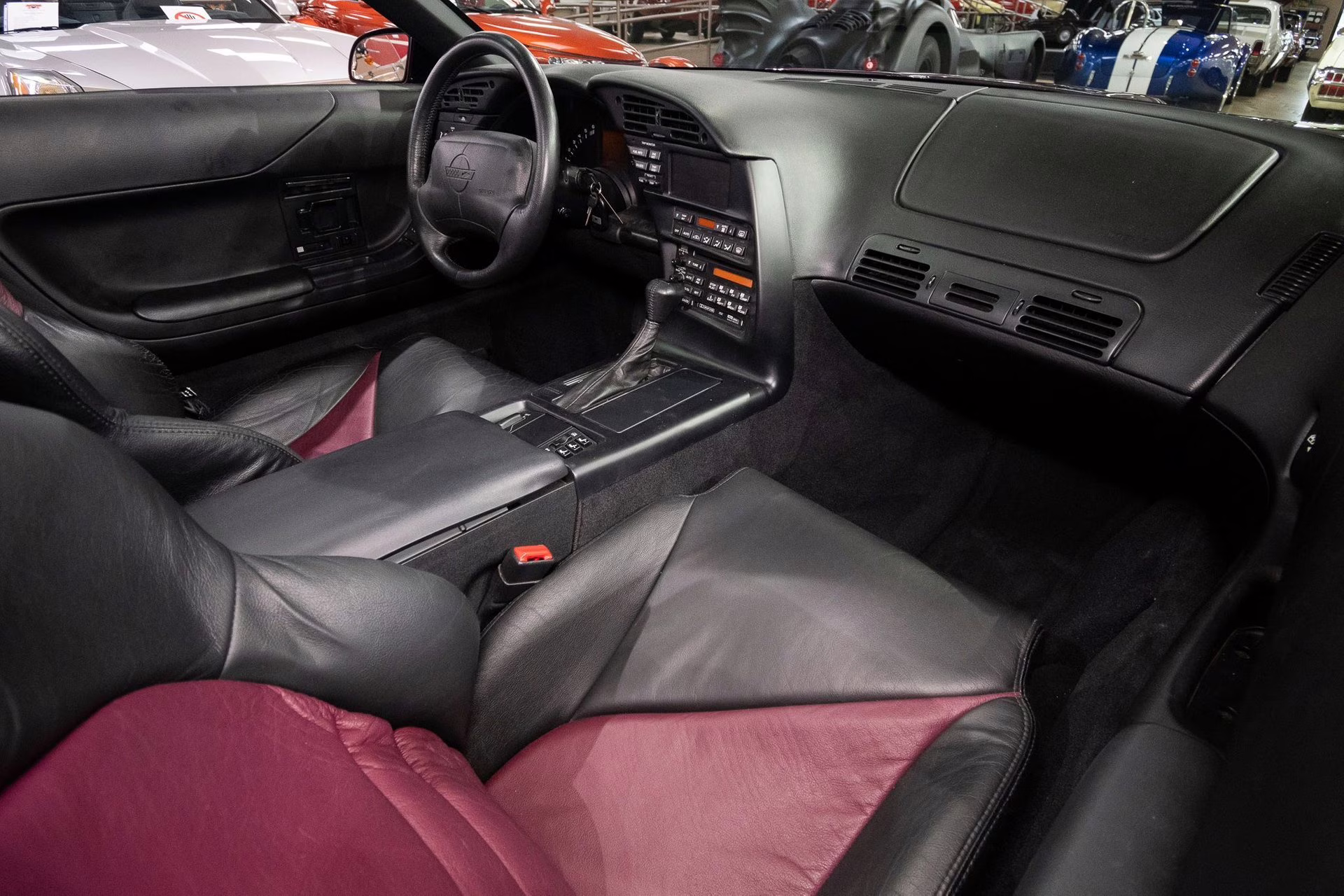 1995 Purple/White/Red Chevrolet Corvette