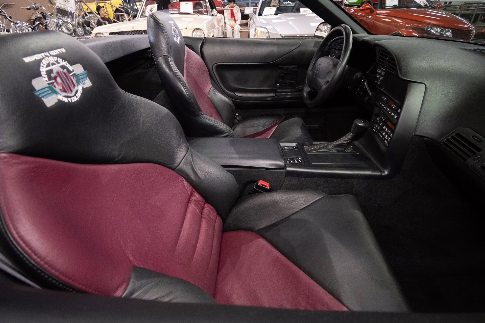 1995 Purple/White/Red Chevrolet Corvette