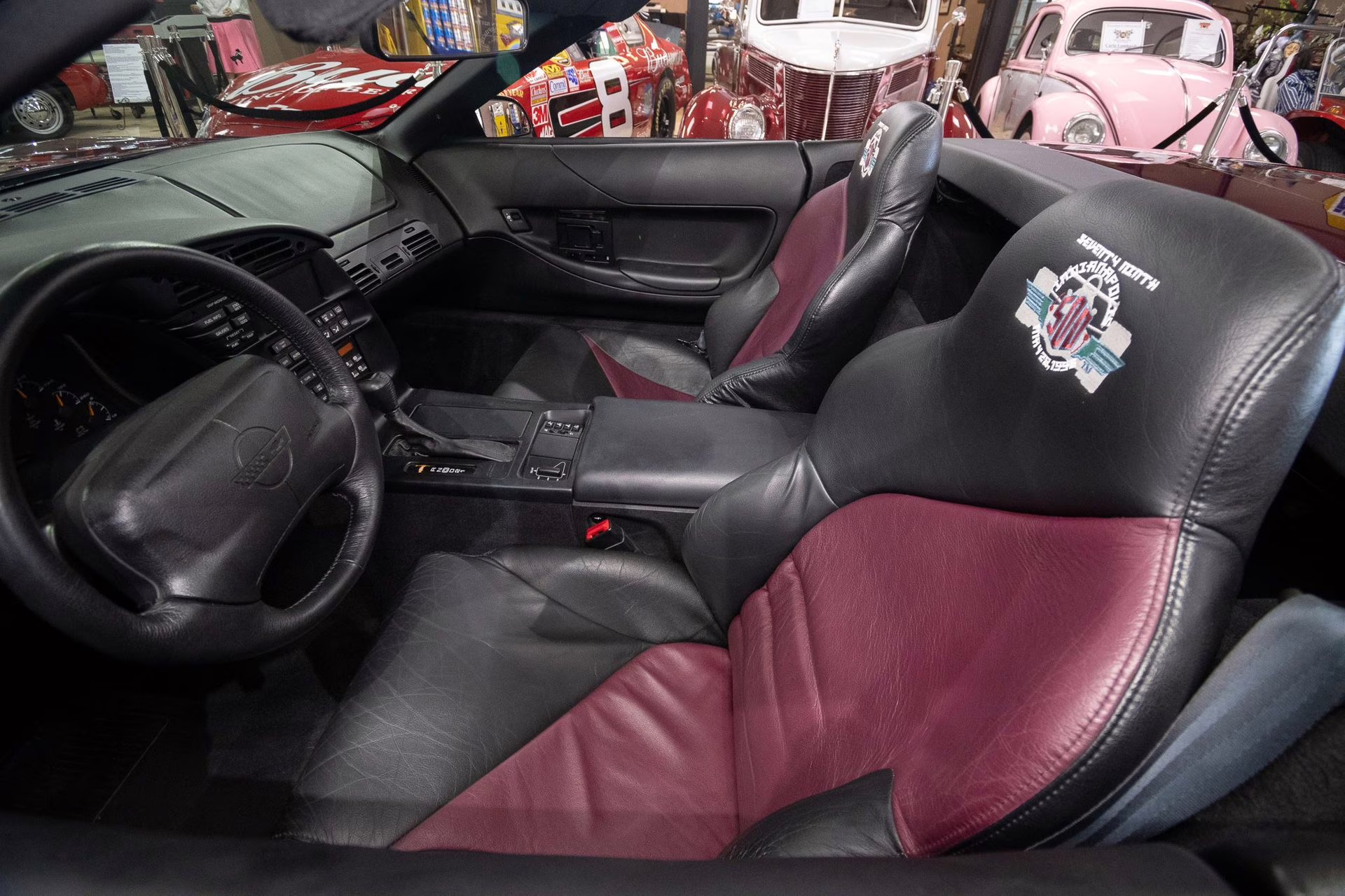 1995 Purple/White/Red Chevrolet Corvette